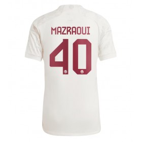 Bayern Munich Noussair Mazraoui #40 Tredje Kläder 2023-24 Kortärmad